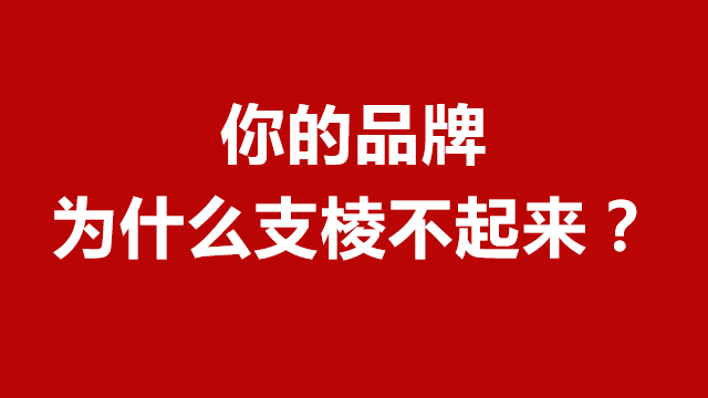 山东品牌策划｜临沂全案策划｜临沂品牌策划★为什么你的品牌支棱不起来？